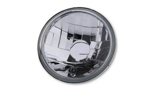 HIGHSIDER smart 7 Zoll Hauptscheinwerfer Yuma 2 Schwarz - Sonstige KFZ-Ersatzteile, robuster Hauptscheinwerfer mit klassischer Optik, E-geprüft und ideal für Umbauprojekte, einfach zu montieren.