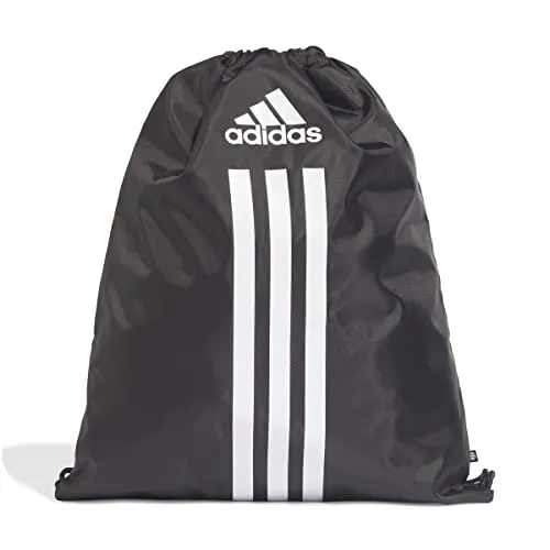 adidas Unisex Power Gym Sack, Black/White, One Size