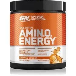 Optimum Nutrition Amino Energy Orange Cooler 270g - Diätergänzungsmittel mit erfrischendem Orange Cooler Geschmack, ideal für Energie und Fokus während des Trainings.