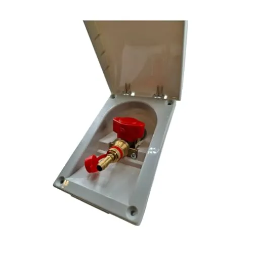 DN Autogas Parts LPG Externe Gasauslassdose weiß RAL 9010