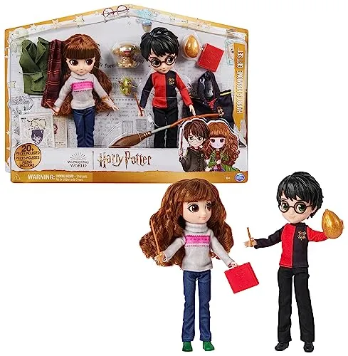 Wizarding World Harry Potter Puppenset mit Harry und Hermine