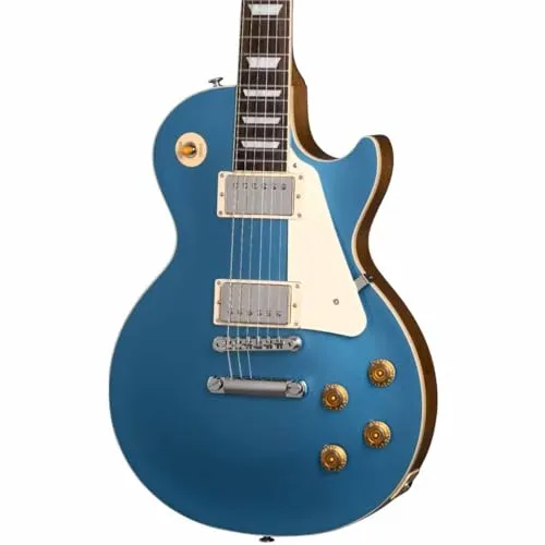 Gibson Les Paul Standard 50s Pelham Blue - E-Gitarre - Gitarren, ikonisches Design mit einzigartiger Pelham Blue Farbgebung für klassischen Sound und Stil.