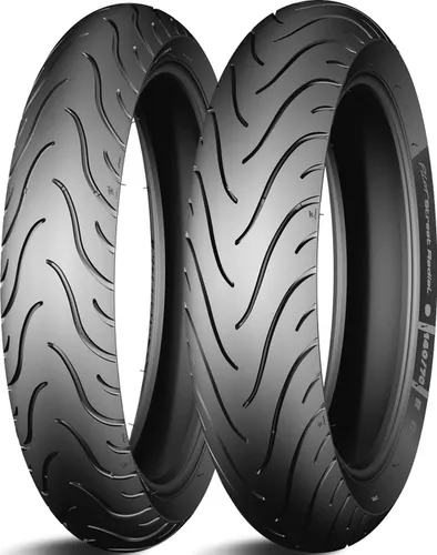 Michelin Pilot Street REINF. Motorradreifen 70/90-17 43S - Sommer Motorradreifen von Michelin, ideal für gute Haftung und Stabilität bei hohen Geschwindigkeiten bis 180 km/h.