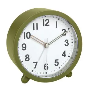 TFA Wecker 60.1043.04 olivgrün, analog, Quarzuhr in grün von TFA Dostmann