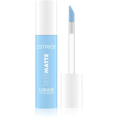 Catrice Deep Matte Flüssiges Lidschatten Farbton 020 Blue Breeze 4 ml