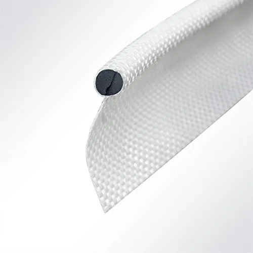 LYSEL Zeltkeder Einzugkeder Kederband einfahnig weiß 6,50mm Meterware