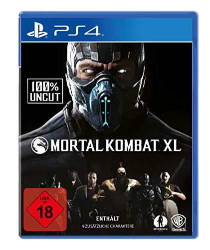 Mortal Kombat XL - [PlayStation 4] - Kampfspiel mit allen Charakteren und DLCs, inklusive brandneuer Kämpfer wie Xenomorph und Leatherface – das ultimative Erlebnis für Fans!