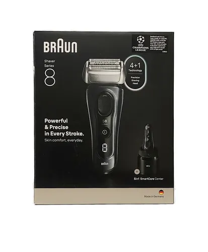 Braun Elektrorasierer Series 8 8663cc - Elektrische Rasierer mit SmartCare Center und SensoAdapt Technologie für perfekte Ergebnisse bei jeder Bartdichte. Ideal für eine gründliche und komfortable Rasur.