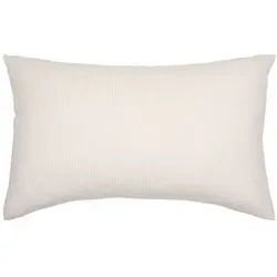 pad Kissenbezug Casual 35 x 60 cm Mischgewebe Weiß in weiß von Pad