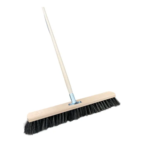 Straßenbesen 50cm breit Besen Saalbesen Kehrbesen mit Buchestiel 150cm