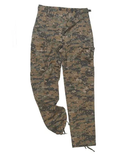 US Feldhose Typ BDU dig.woodland, Camping, Outdoor, Military -NEU-