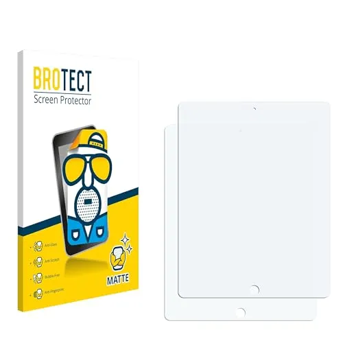 BROTECT Entspiegelungs-Schutzfolie für Apple iPad 2012 (4. Gen.) (2 Stück) Matte Displayschutz-Folie, Anti-Reflex, Anti-Fingerprint