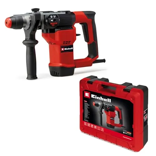 Einhell Bohrhammer TC-RH 28 3F – 3-in-1 Gerät für Bohren, Hammerbohren und Meißeln - Bohrmaschinen – Der leistungsstarke Einhell Bohrhammer vereint Bohren, Hammerbohren und Meißeln in einem Gerät, ideal für präzise Arbeiten in Beton.