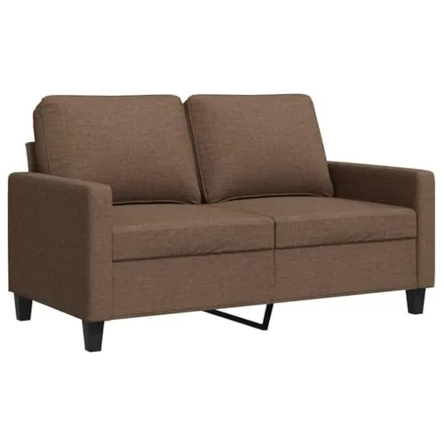 Produktbild vidaXL 2-Sitzer Sofa mit Armlehnen und Rückenkissen