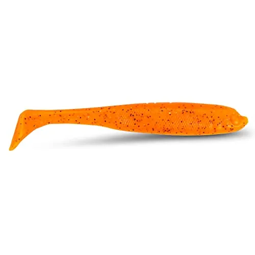 Sänger Iron Claw Slim Jim Non Toxic UV 7cm Dirty Carrot 2 Stk. Gummifische