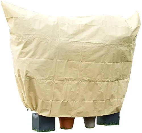 Royal Gardineer Pflanzensack: XXXL-Kübelpflanzensack als Winterschutz, 360 x 250 cm, 100 g/m² (Winterschutz Pflanzen-Haube, Winterhauben für Pflanzen, Schutzfolie)