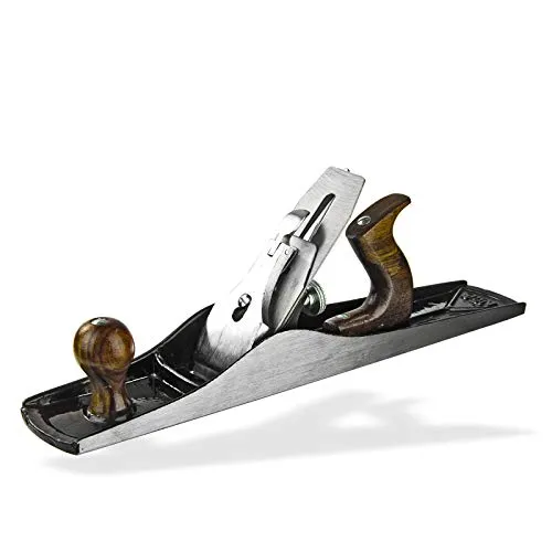 Metall Handhobel 56mm mit Höheneinstellung und Handschutz HH 450 - Einhandhobel für präzise Holzarbeiten, ergonomischer Handschutz und einfach einstellbare Höhe für optimale Ergebnisse.