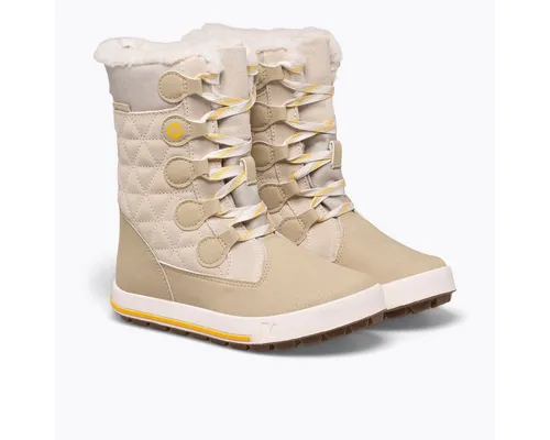 Merrell Winterstiefel Heidi WTPF (wasserdicht) für Kinder, Größe 30 (12) - Wasserdichter Winterstiefel für Kinder, ideal für Schneeabenteuer. Atmungsaktives Obermaterial sorgt für frische Füße, während die flexible Laufsohle optimalen Halt bietet. Perfekt für aktive Wintertage.