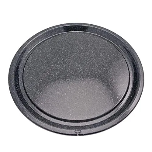 Metallteller mit Rollen 405mm - Ersatzteil für LG, NEFF, Siemens, Bosch - Küchengeräte-Zubehör, 405 mm Durchmesser für gleichmäßige Wärmeverteilung in Mikrowellen und Backöfen, kompatibel mit zahlreichen Modellen.