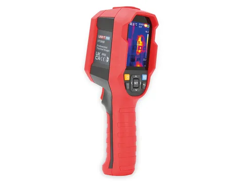 UNI-T Infrarot-Wärmebildkamera UTi260B - Ortungsgeräte mit hoher IR-Auflösung von 256 × 192 Pixeln, ideal für präzise Temperaturmessungen von -20 °C bis 550 °C und ausgestattet mit 7 Farbpaletten und 4 Anzeigemodi.