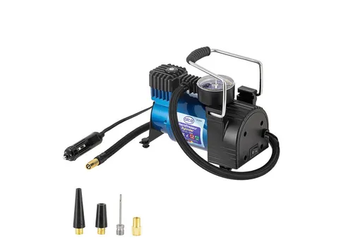 Alca AeroPressor Zylinder-Kraft-Kompressor 12V - Kompressor mit 180W Leistung und 10 bar Druck, ideal für schnelle und präzise Reifenbefüllung unterwegs.