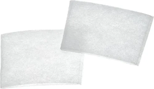 vhbw Set 2x Schutzvlies kompatibel mit Dirt Devil Centrino Cleancontrol M2009-4, M2009-6, M2009-5, M2009-8, M2009-7 Staubsauger - Schutzfilter Weiß