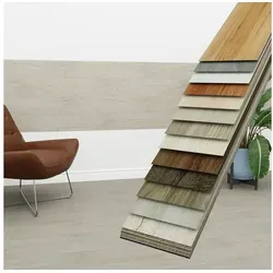 Hexim Vinylboden, Vinyldielen 0,97m2 selbstklebend PVC Wandverkleidung Bodenbelag Holzoptik 91x15cm Paneele für Wand & Boden Holzdielen hellbraun (7 Dielen Antique Oak - 1805-10)