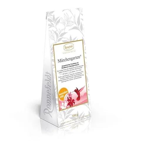 Ronnefeldt - Märchengarten - Aromatisierter Früchtetee mit Waldbeeren-Sahnegeschmack - 100g, Menge:1 Stück