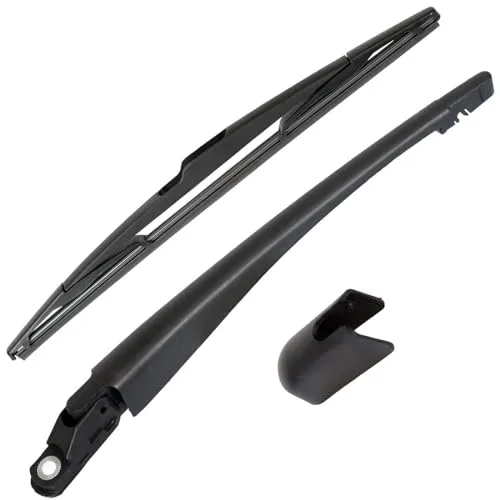 Rumplex Heckwischerarm Heckscheibenwischer Wischerarm Wischerblatt Scheibenwischer Hinten Heckscheibe Heckscheibenwischerarm Kompatibel Mit Opel Corsa D 2006-2013 OEM: 1273090