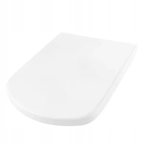 Ramm Toilettensitz kompatibel mit Roca Hall, WC Sitz aus antibakteriellem Duroplast, Toilettendeckel mit Absenkautomatik Soft Close