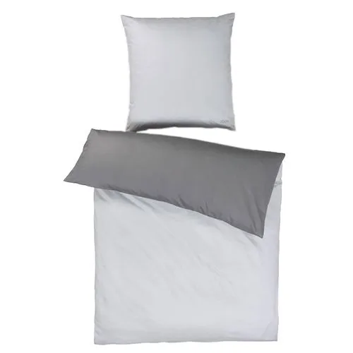 JOOP! »Micro Pattern« Silber 4040-09 Bettbezug 135x200 cm in silber von JOOP!