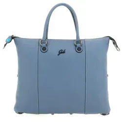 Gabs G3 Plus 5 in 1 Schultertasche aus Leder, 37 cm, blau von Gabs