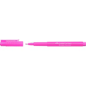 FABER-CASTELL Broadpen Document 1554 Fineliner pink 0,8 mm, 1 St.
