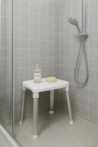 Duschhocker BISCHOF, weiß