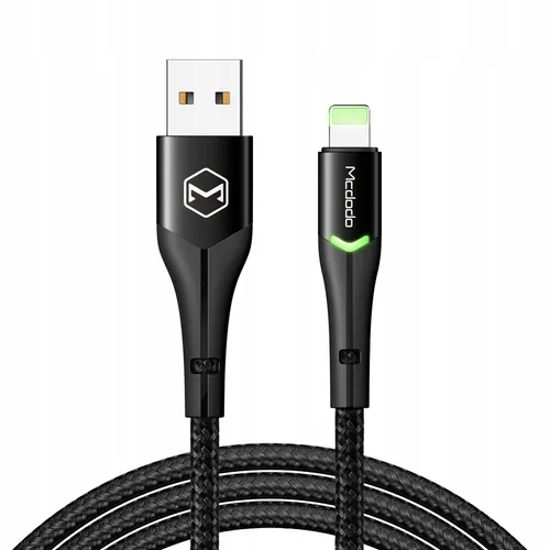 Mcdodo Usb Blitz Schnelles Ladekabel 36W Für Iphone 13 14 1M Geführt Schwarz