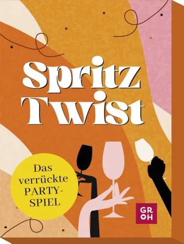 Spritz Twist: Das verrückte Partyspiel | 50 Spielkarten mit lustigen Aufgaben und Fragen (Spaßgarantie)