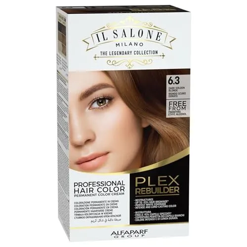Alfaparf Milano Il Salone Plex Rebuilder Color Kit 6.3 Dunkelblond Gold