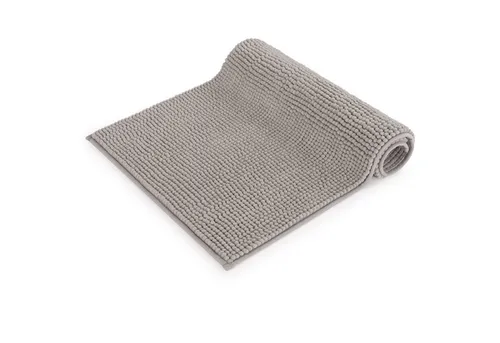 Blumtal Badematte Chenille weicher Badezimmerteppich, strapazierfähig, rutschfest, Polyester, Läufer, 40°C maschinenwaschbar