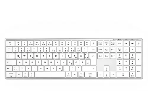 ISY IKE-7200-WT Kabellose Tastatur von i:SY