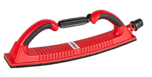 NTools HR 400 Flexibler Handschleifer mit Absaugung Schleifpapier Klett 70x400mm