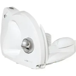 Clatronic Allesschneider AS 2958 - Edelstahl Spezialmesser, 3 Geschwindigkeitsstufen und stufenlos einstellbare Schnittstärke für präzises Schneiden von Obst, Brot und Käse