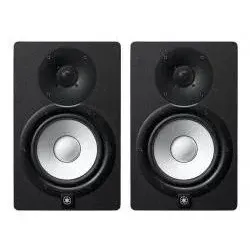 HS7 MP Schwarz - Limitiertes Sondermodell - 2 aktive 2-Wege-Nahfeldmonitore, ideales Matched Pair für professionelle Audioanwendungen, Frequenzbereich 43 Hz - 30 kHz für präzisen Klang.