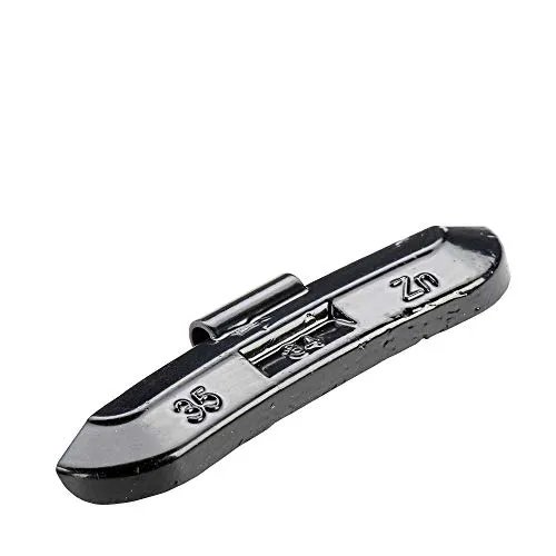 Schlaggewichte schwarz 35g | 50 X Wuchtgewichte Stahlfelgen schwarz | Auswuchtgewichte schwarz Stahlfelgen Reifenwechsel