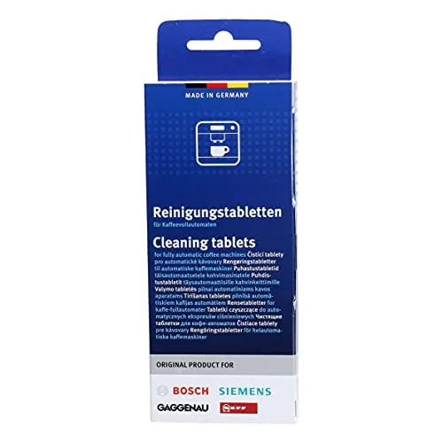 Bosch/Siemens 311940 Reinigungstabletten für Kaffeevollautomaten, 10 Stück
