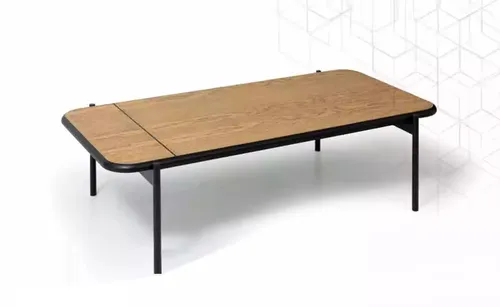 Moderner Couchtisch aus Holz – Stilvolles Design für Ihr Wohnzimmer - Eleganter Couchtisch in Braun, ideal für Erwachsene. Maße: 130 x 70 x 45 cm. Praktisch und ohne Montageaufwand, mit geprüfter Qualität für den täglichen Einsatz.