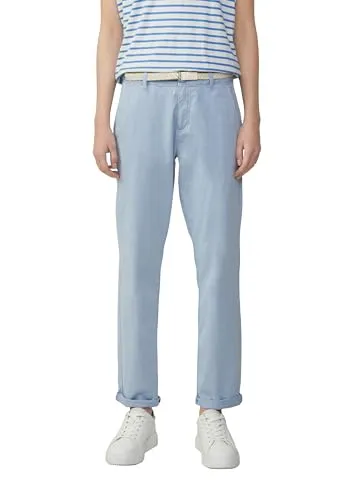 s.Oliver Chino mit Gürtel - Damen-Hosen, modische Chino mit passendem Gürtel für einen stilvollen Look und optimalen Tragekomfort.