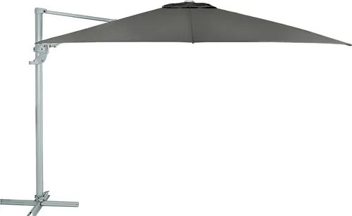 Dehner Sonnenschirm Zypern, 264 x 300 cm, schwenkbar - Sonnenschirm für Garten, schwenk- & kippbar mit UV-Schutz 80+, idealer Schattenspender für entspannte Sommertage.