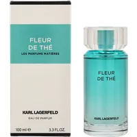 Karl Lagerfeld Fleur De Thé Eau de Parfum 100 ml - Damendüfte mit einem klassischen Duftmix aus Mandarine, grünem Tee und Amber, ideal für den eleganten Auftritt.