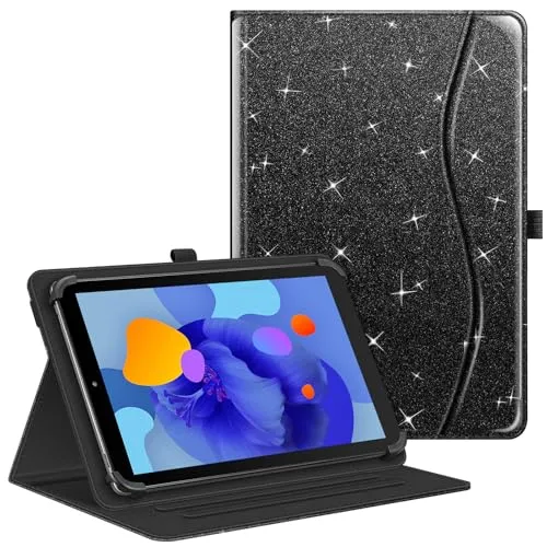 Fintie Tablet Universal Hülle für Laptok/AWOW/Whitedeer/Hasskya/TABWEE/DOOGEE G5/U10/T10W 10 Zoll, DOOGEE U11 Pro/Tab G6 11 Zoll, Multi-Winkel Hülle Universal für 9-11