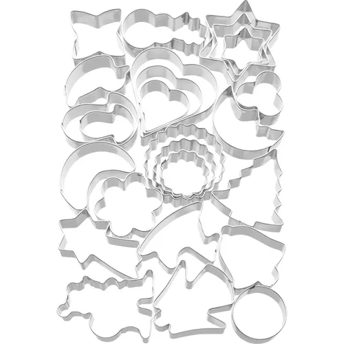 Kaiser 25 Ausstecher auf Karte von Kaiser